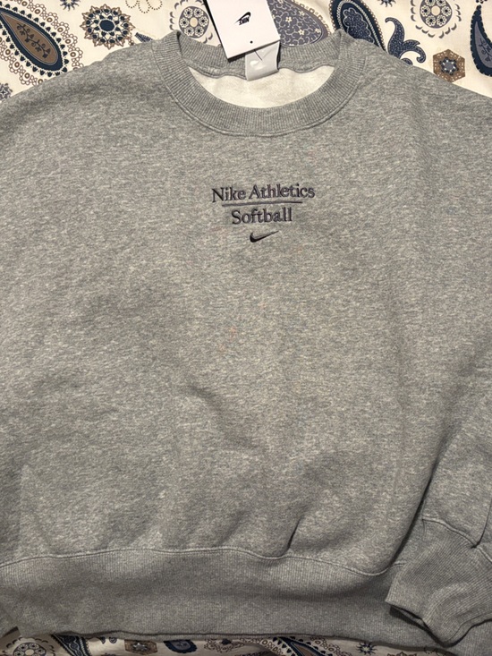 Nike Tops - Nike Athletics Gray Crewneck Sweatshirt -